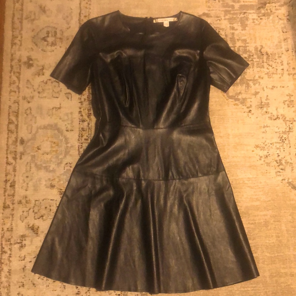 Chelsea & Violet leather dress